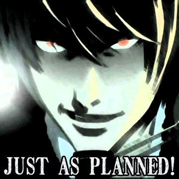 Death Note: Light "Kira, God of the New World" Yagami meme