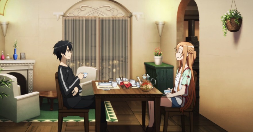 Sword Art Online skills Cooking Kirito Asuna