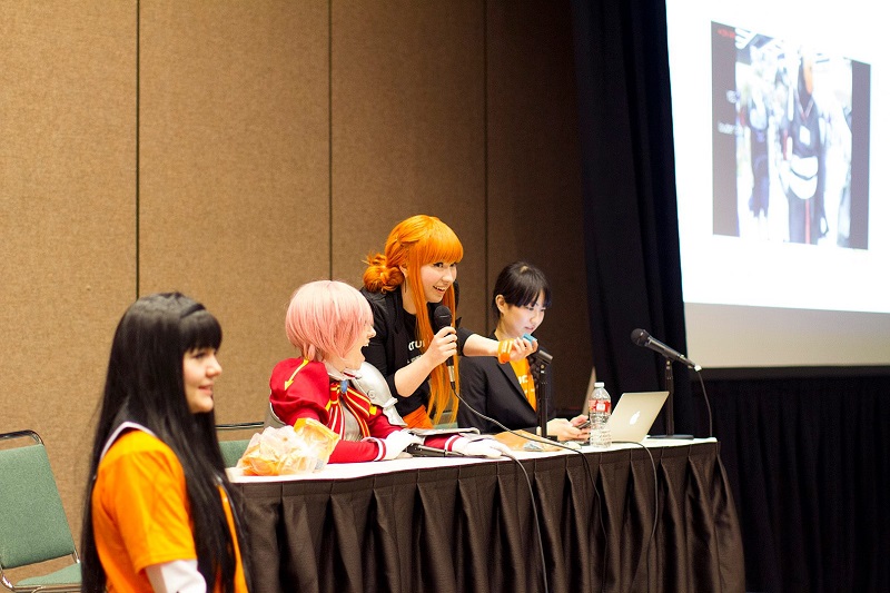 Crunchyroll, Victoria Holden at a panel