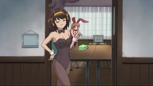 Anime Girl Bunny Suit