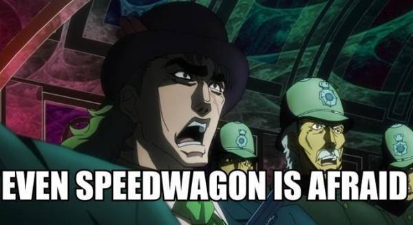 JoJo's Bizarre Adventure, Robert E. O. Speedwagon, jojo memes