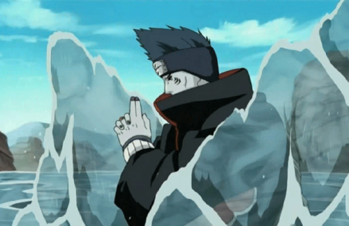 Kisame Hoshigaki, Naruto, anime water