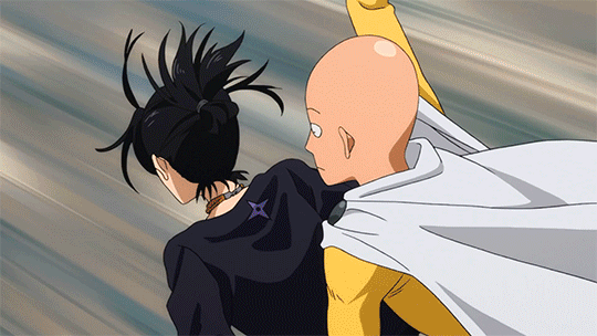 Sonic, the fast One punch Man hero, and Saitama, the ultimate animated superhero out of all the One Punch Man heroes