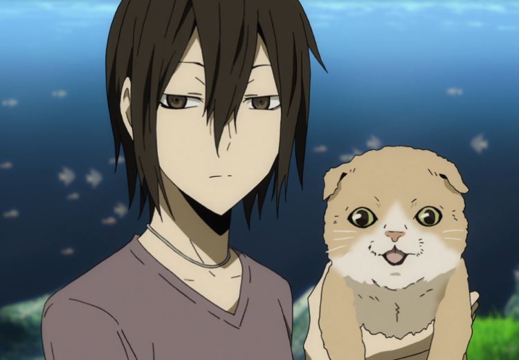 Dokusonmaru, chú mèo trong Durarara!!, Kasuka Heiwajima