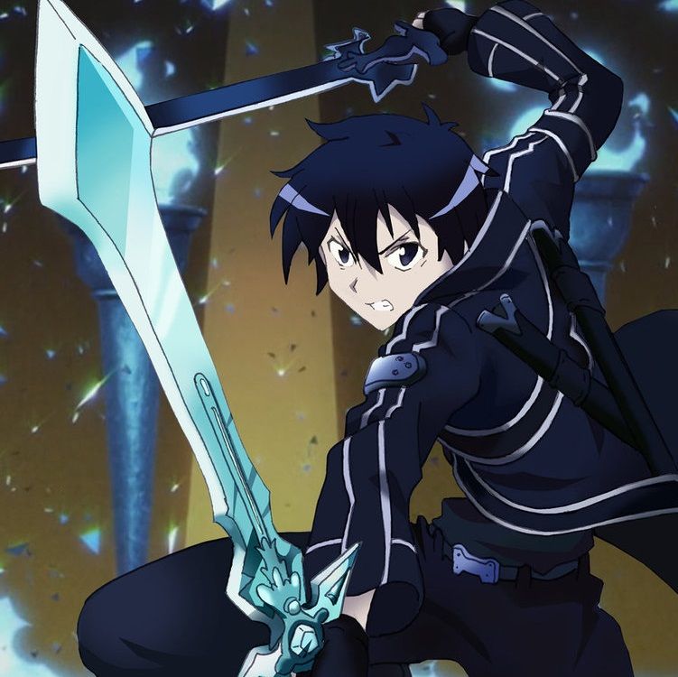 Sword Art Online: Kirito anime swords