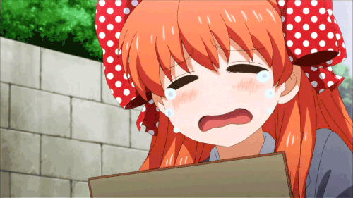 Gekkan Shoujo Nozaki-kun Chiyo crying anime emotion