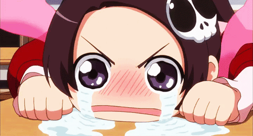 Kami no Shiro Sekai Elsie crying anime emotion