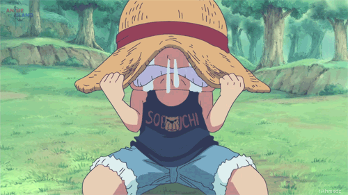 One Piece Monkey D Luffy crying anime emotion
