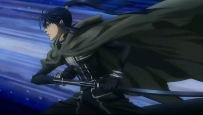 Dr. Gray Man: Yu Kanda anime swords