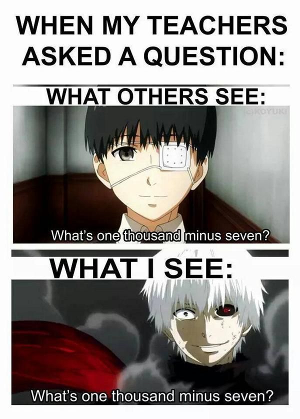 Top 15 Creative Tokyo Ghoul Memes - Myanimelist.Net