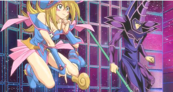 Dark magician girl Anime card game