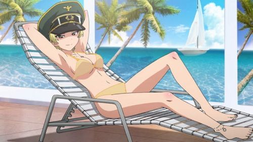 Check out these anime bikini babes from Love Live! and some anime swimsuit hunks! Erwin