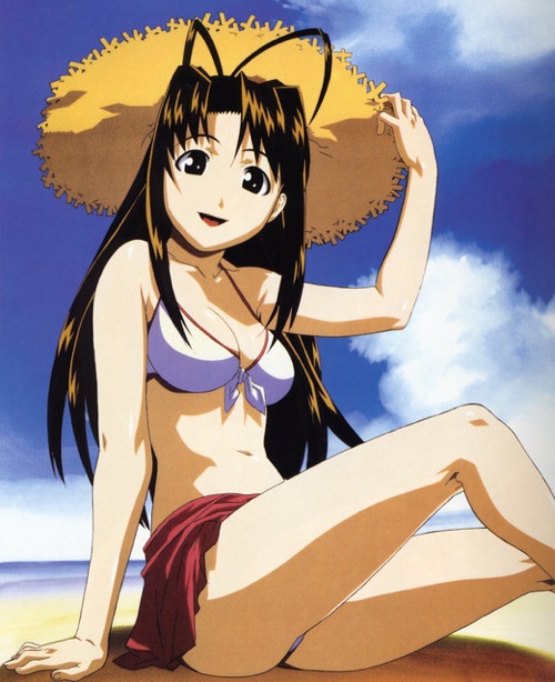 Top 20 Anime Bikini Girls and Swimsuit Beach Boys 