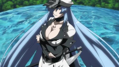 Esdeath, Akame ga Kill!, anime water