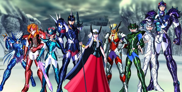 Asgard Saint Seiya: Soul of Gold, Hilda Polaris, Eight God Warriors