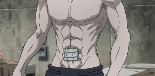 Hot anime guy tall skinny with chiseled abs