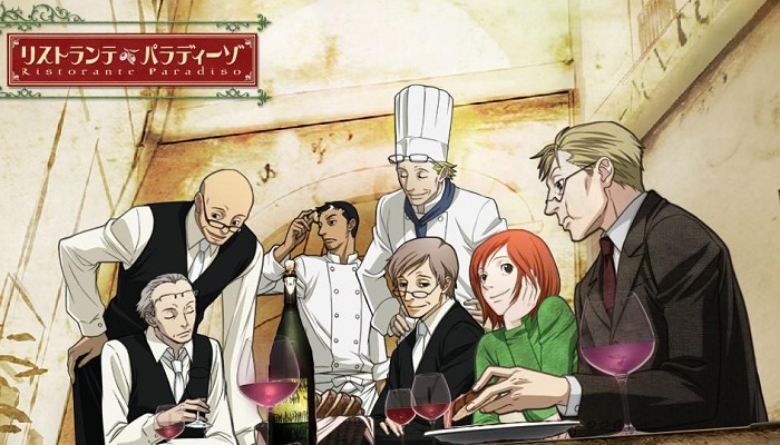 Ristorante Paradiso cooking anime food anime