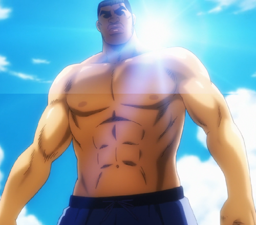 Check out these anime bikini babes from Love Live! and some anime swimsuit hunks! Takeo Gouda