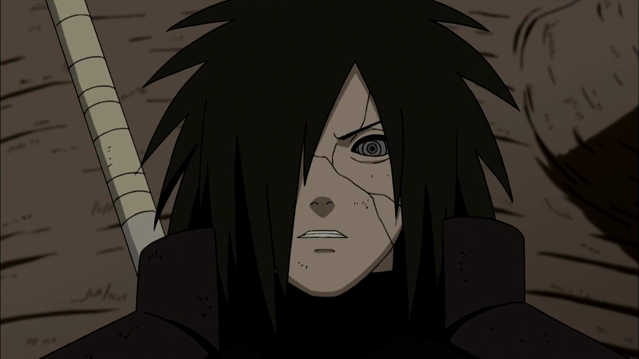 Hasirama Stabs Madara in the Back - Madara Uses 9tail to Battle