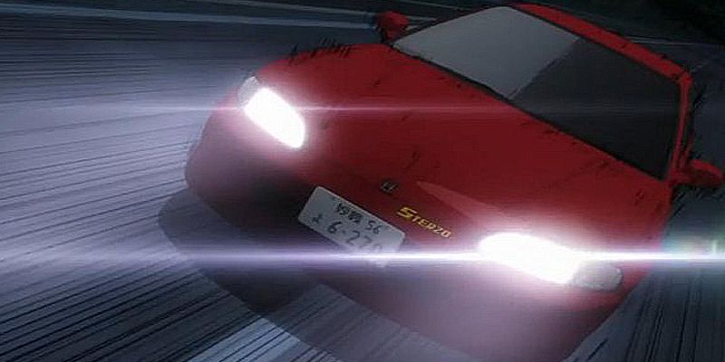 Initial D Anime Honda Civic SiR II