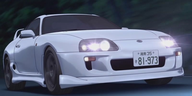 Initial D Anime Toyota Supra RZ