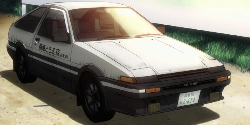 Initial D Anime Toyota Sprinter Trueno GT-APEX