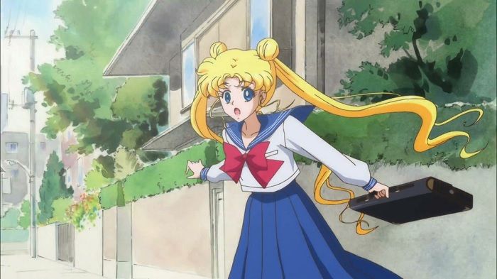 Usagi Tsukino hair Bishoujo Senshi Sailor Moon Crystal anime long hair