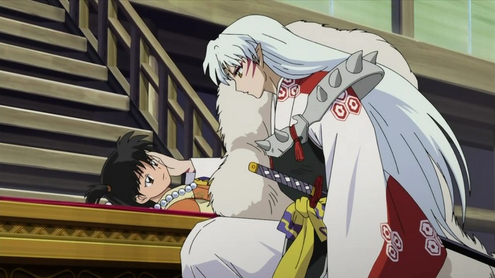 Sesshoumaru anime long hair InuYasha