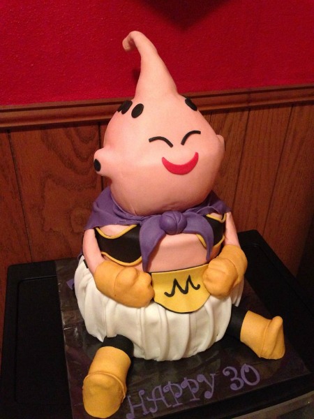 Dragon Ball Z Anime Cake