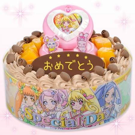 Doki Doki Precure Anime Cake