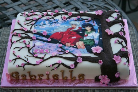 InuYasha Anime Cake