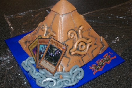 Yu-Gi-Oh Anime Cake