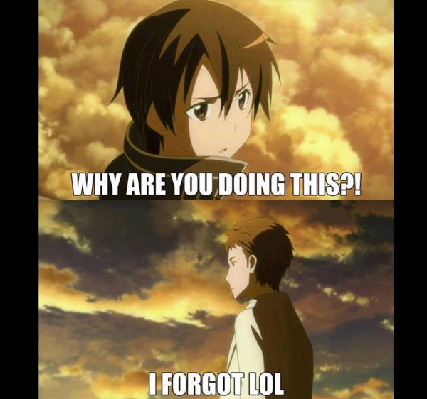 Top 15 Funny Sword Art Online Memes - MyAnimeList.net