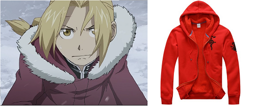 Fullmetal Alchemist: Brotherhood anime jacket, Edward Elric