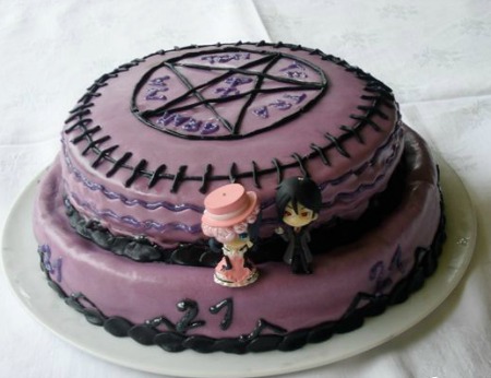 Anime Cake by CelestiaWard on DeviantArt