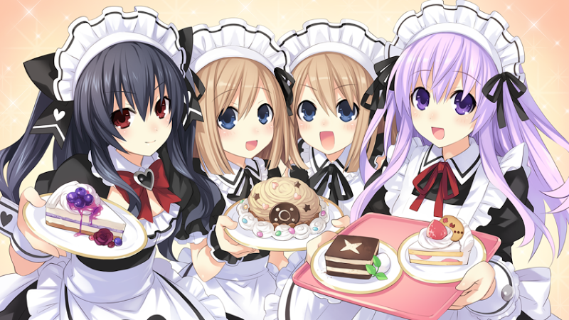  Choujigen Game Neptune The Animation maid outfits are super cute! 