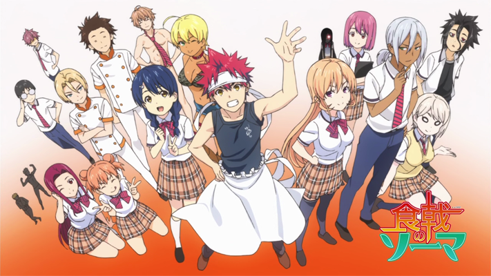 Shokugeki no Souma - main cast