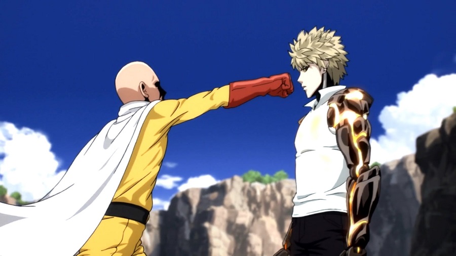 Saitama and Genos One Punch Man