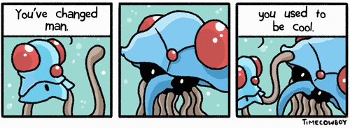 tentacruel, tentacool, pokemon, pun, funny, joke