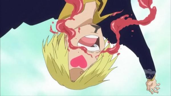 One Piece sanji nosebleed