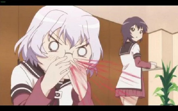 Anime Nose Bleed Smooth Taketo Dragon GIF  GIFDBcom