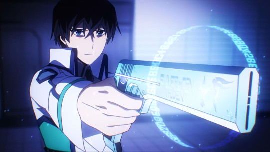 Tatsuya is from Mahouka Koukou no Rettousei, an anime like Kaze no Stigma.