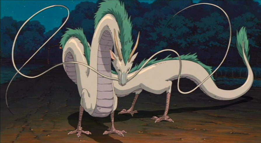 Check out these epic anime dragons, including Haku from Sen to Chihiro no Kamikakushi!
