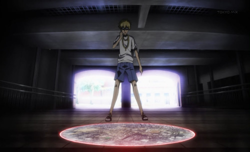 Toaru Majutsu no Index Motoharu Tsuchimikado Motoharu using All-Around Reality Circle onmyodo and onmyoji