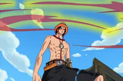 Anime Fire Users Ace from One Piece