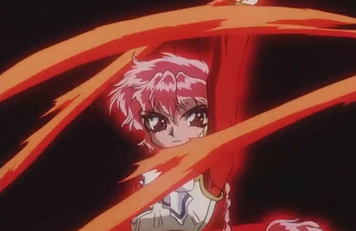 Anime Fire Users Hikaru Shidou from Magic Knight Rayearth