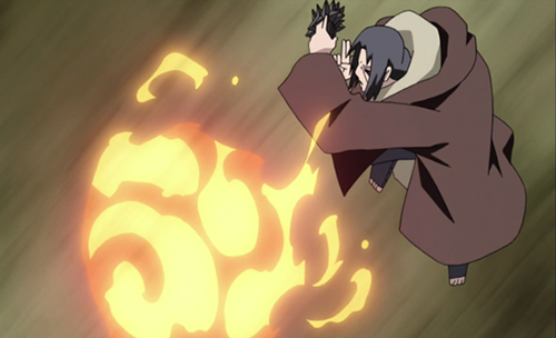 Anime Fire Users Itachi Uchiha from Naruto