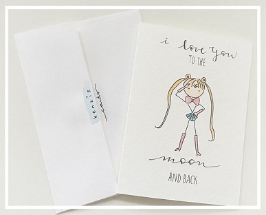 25 Anime Themed Valentine’s Day Cards! Bishoujo Senshi Sailor Moon anime valentines