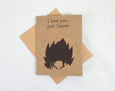25 Anime Themed Valentine’s Day Cards! Dragon Ball 1 anime valentines