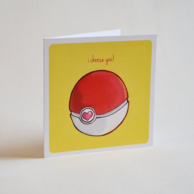 25 Anime Themed Valentine’s Day Cards! Pokemon 1 anime valentines